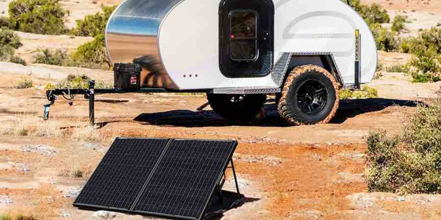 kit de placa solar para caravana